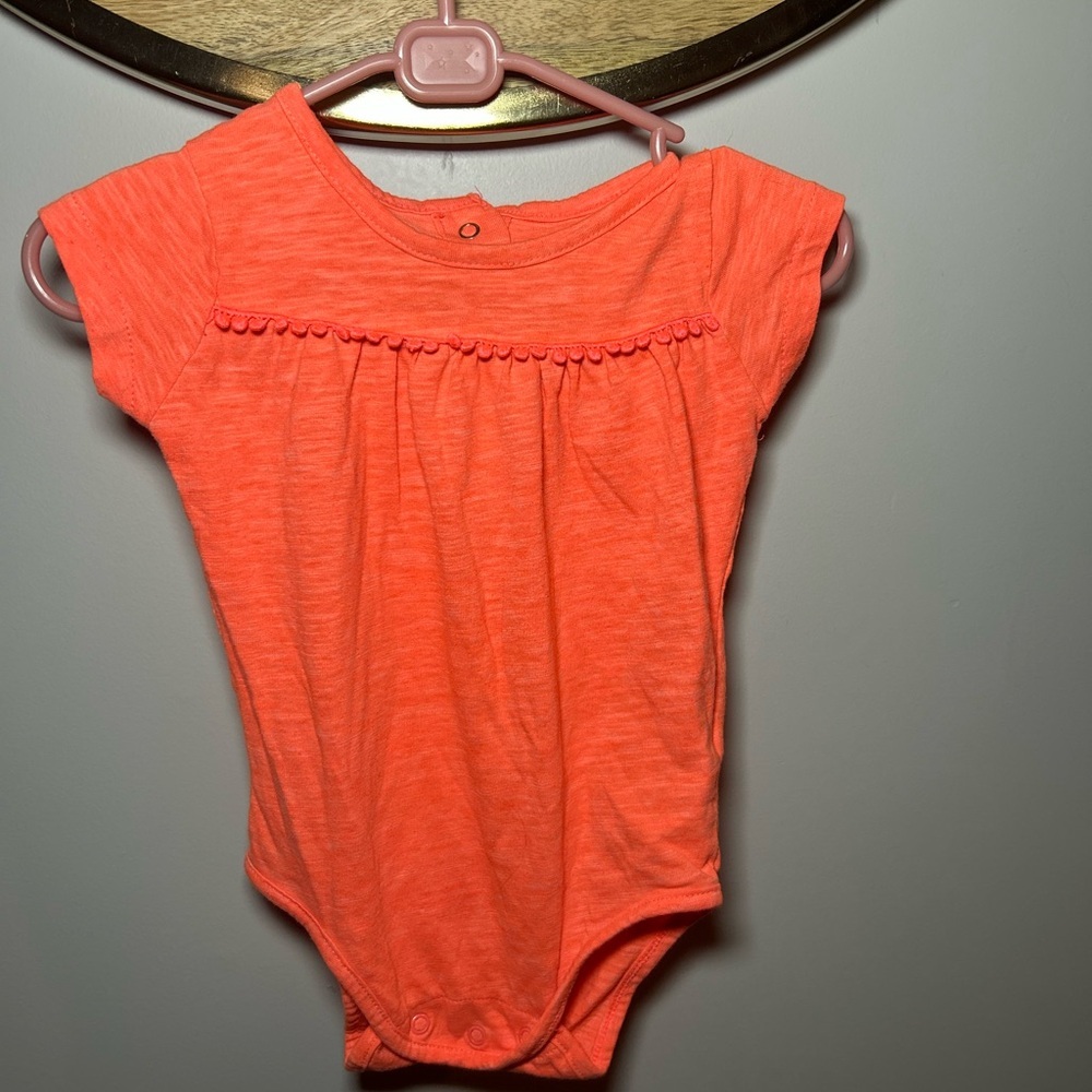 6 For $10 OshKosh B'gosh Vibrant Coral Bodysuit